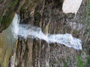 Водопады реки Курджипс